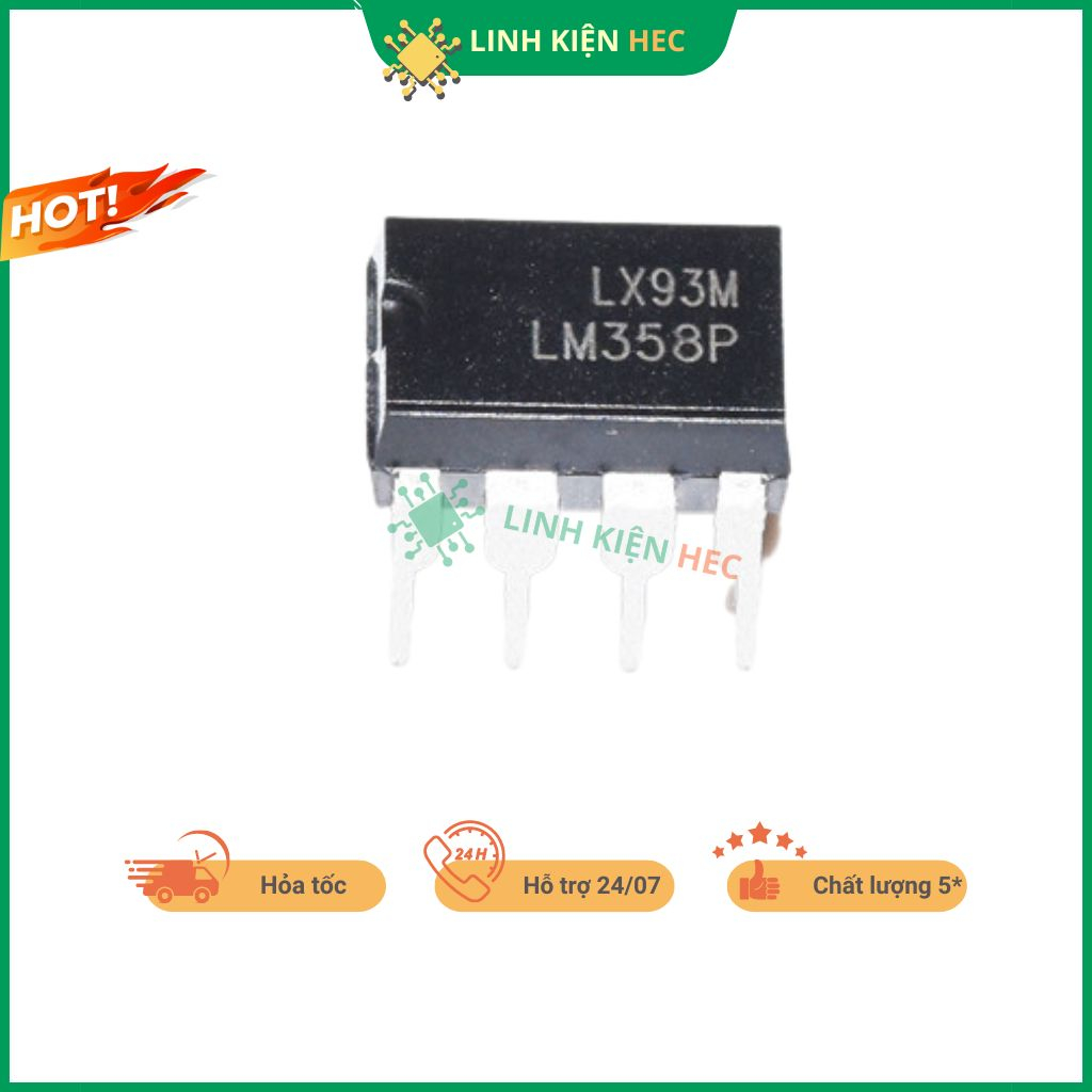 Linh kiện IC LM358 chất lượng cao linh kiện hec.