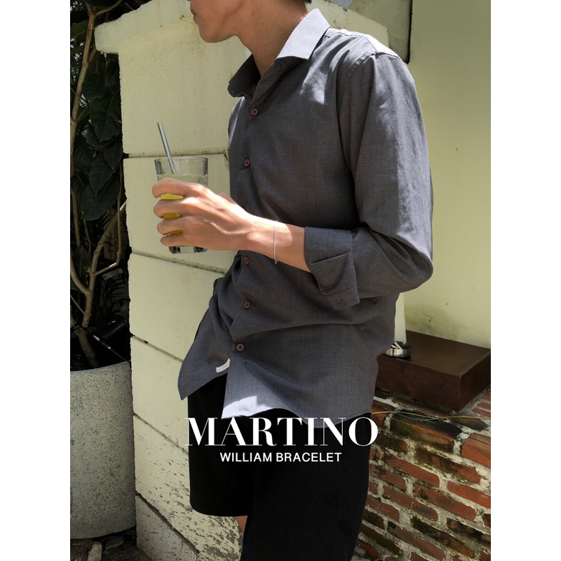 MARTINO VÒNG TAY BẠC QUITE LUXURY | WILLIAM BRACELET