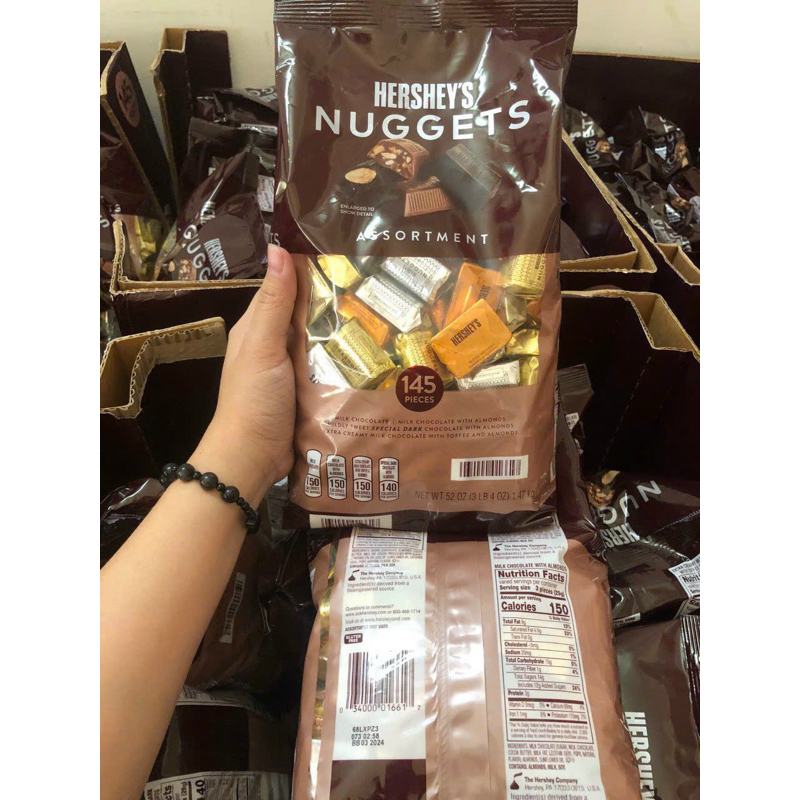 Socola tổng hợp HERSHEY’S của Mỹ (1.47kg date 05/2024)