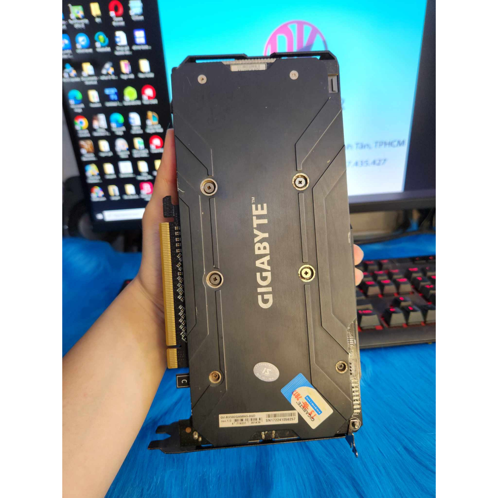 VGA Gigabyte Radeon RX 580 Gaming 8G