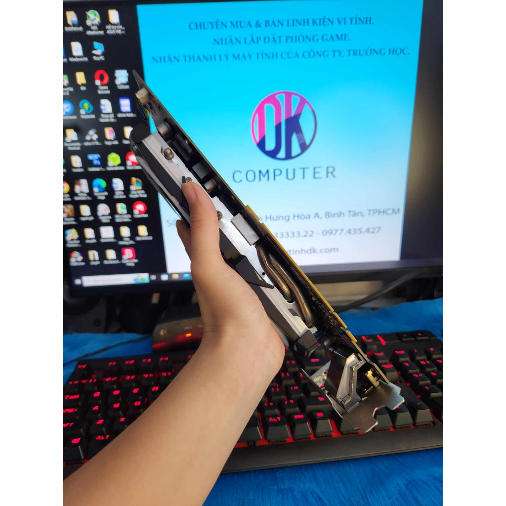 Card màn hình MSI AMOR RX 580 8G hàng đẹp