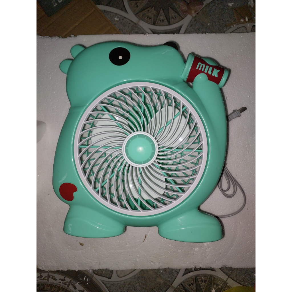 Quạt Để Bàn Mini cắm điện Kiểu Dáng Hoạt Hình Dễ Thương cute