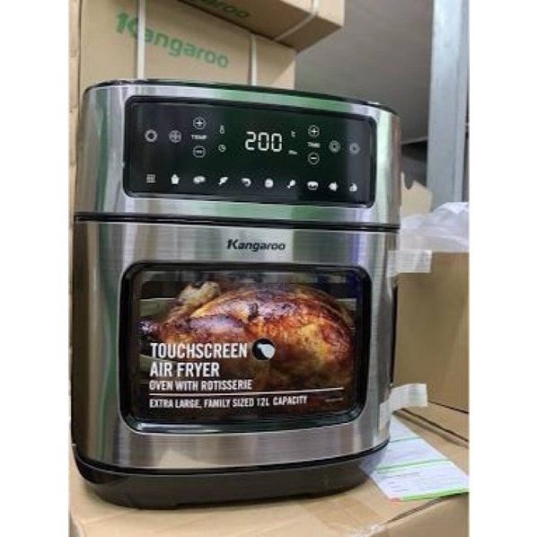 Nồi chiên , nổi chiên không dầu Kangaroo KG12AF1A 12 lít
