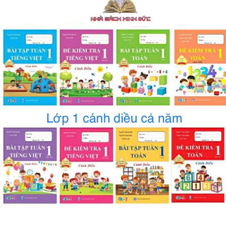 Sách - Đề Kiểm Tra, Bài Tập Tuần, Bài Tập Hằng Ngày Lớp 1 - Cánh Diều