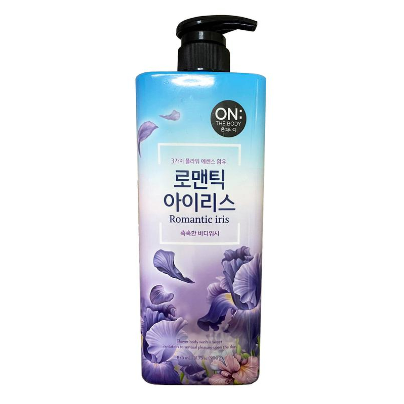 Sữa tắm On The Body Hàn Quốc Hương Nước Hoa Dưỡng Trắng Da 900g