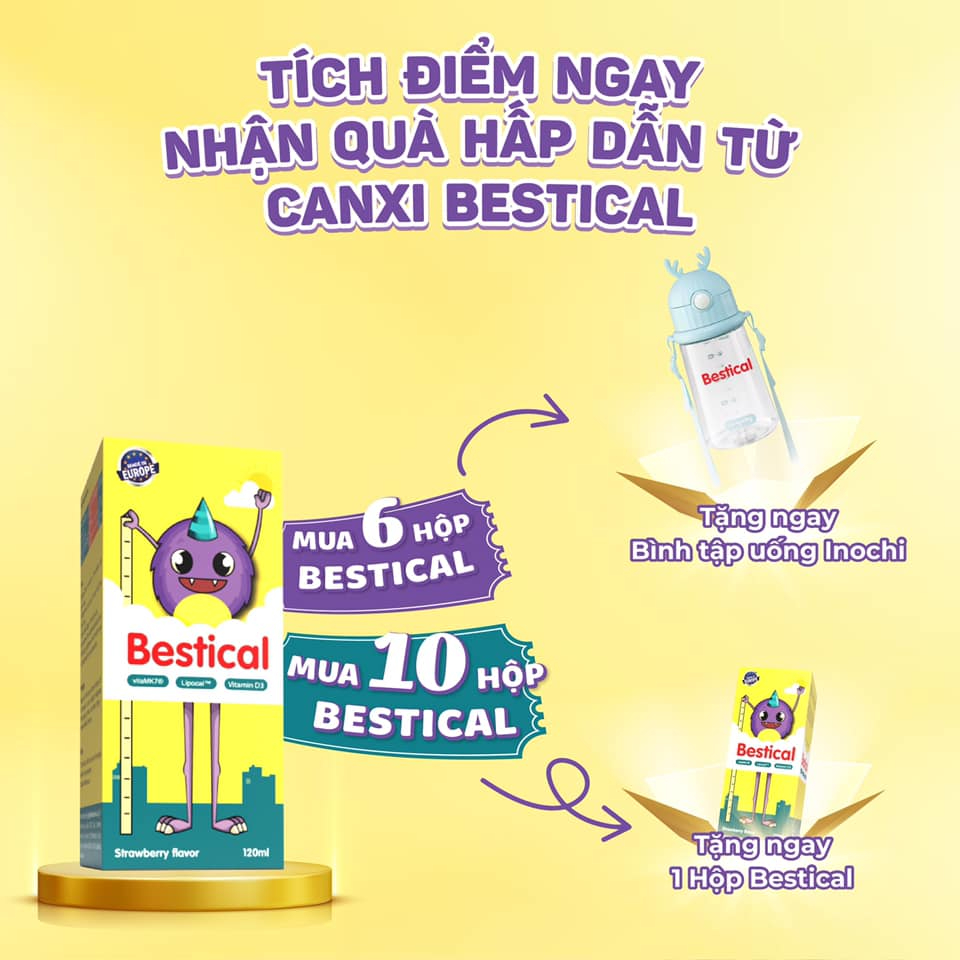 Bestical - Canxi Sinh Học Cho Bé 120ml