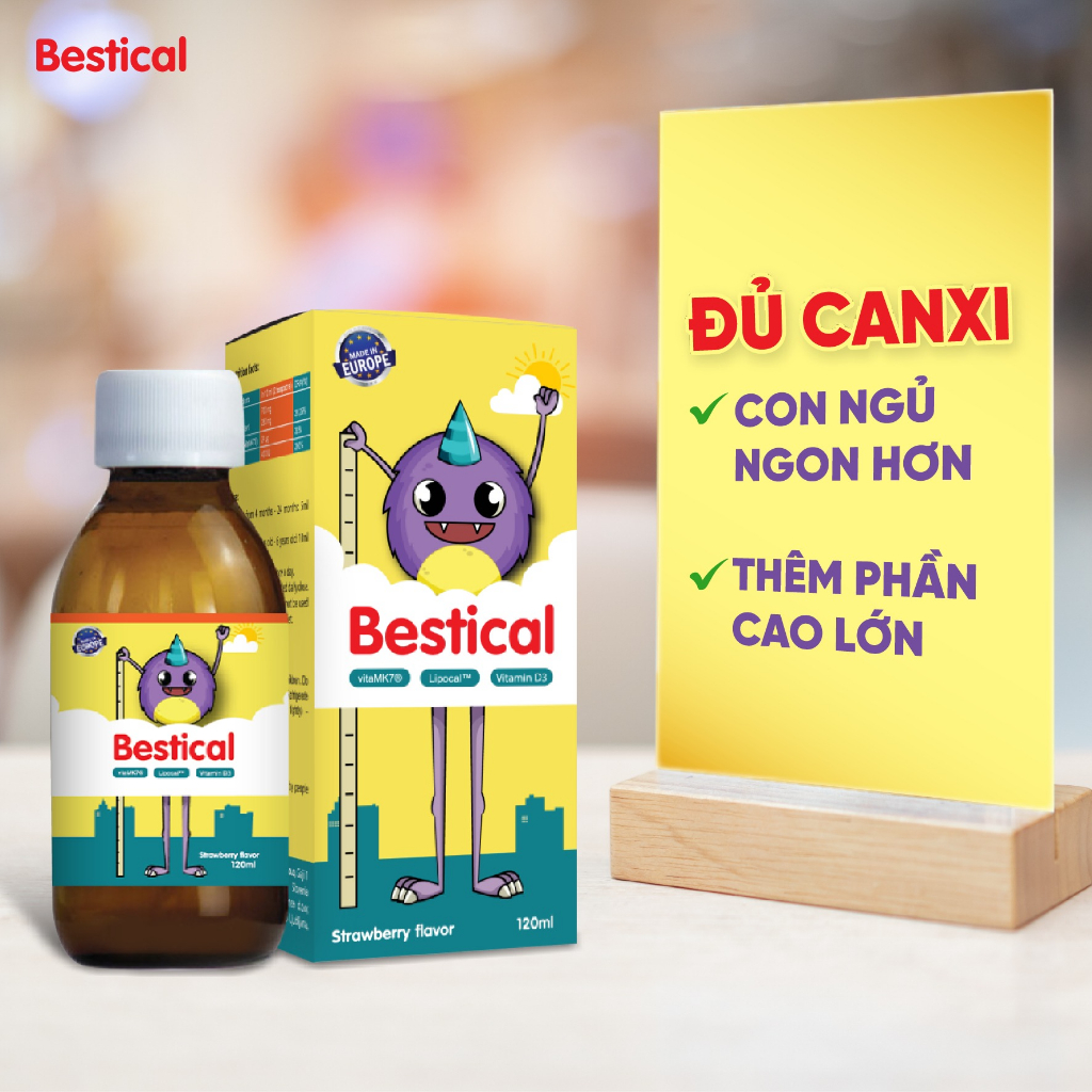 Bestical - Canxi Sinh Học Cho Bé 120ml