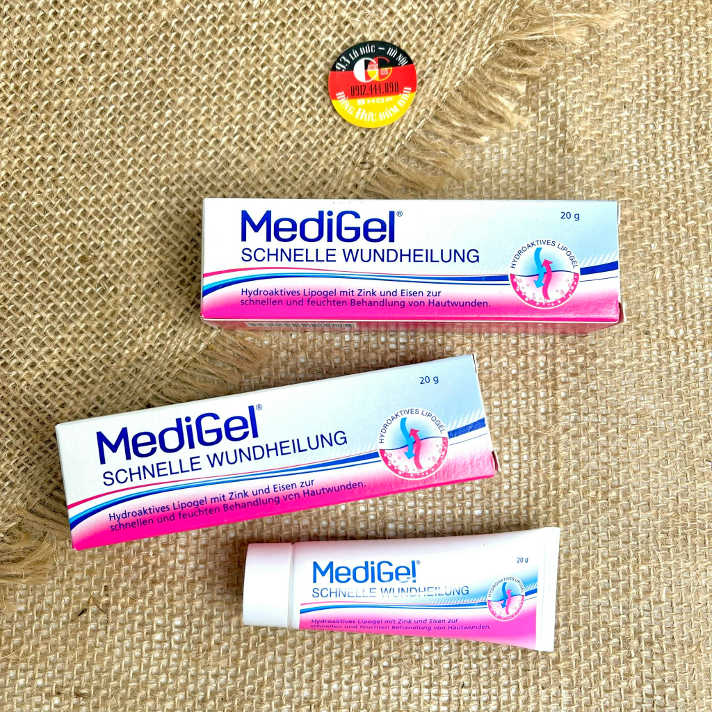 Gel làm nhanh lành vết thương, chống nhiễm trùng tránh để lại sẹo - MediGel Schnelle Wundheilung