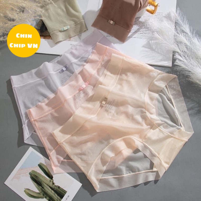 Quần lót nữ su băng lụa tàng hình size 60-80 kg