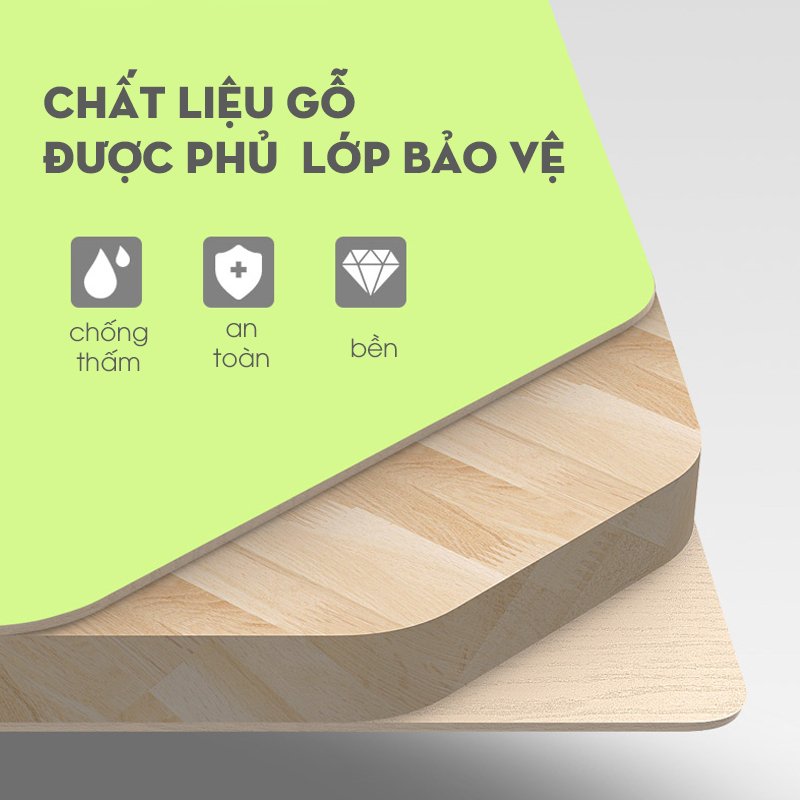Bàn học sinh gấp gọn tùy chỉnh góc độ bàn đa năng có khay cốc chặn ipad phù hợp học sinh sinh viên