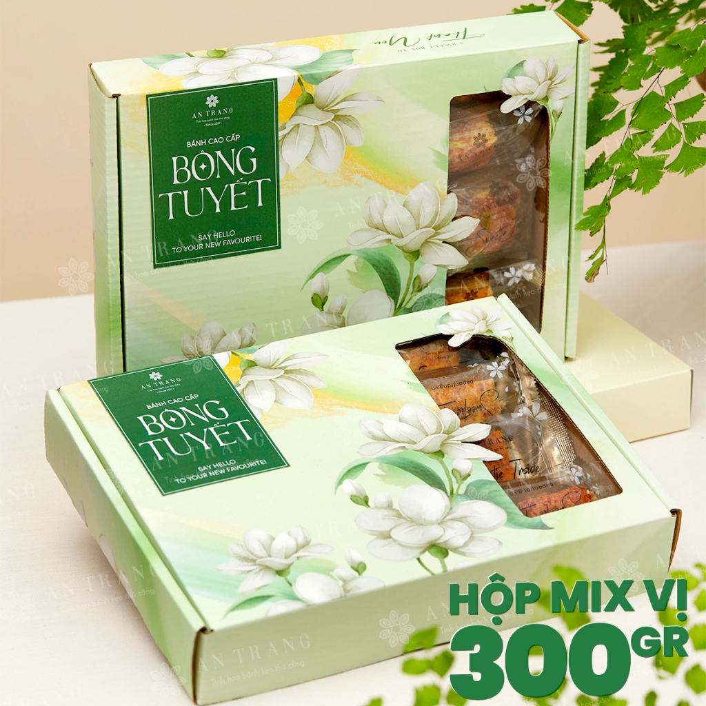 Bánh Bông Tuyết: Tiệc Trà Trái Cây xốp mềm dai dai độc lạ - Nhập mã BEPA95K giảm 95K - HCM