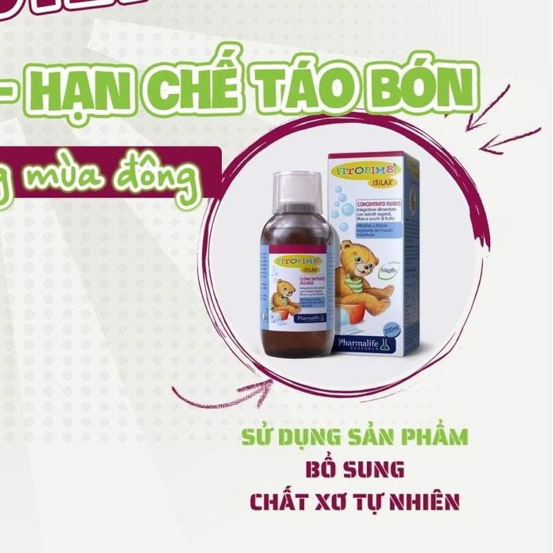 Siro ISILAX bimbi giúp bổ sung chất xơ giảm táo bón ở trẻ , trẻ kém ăn , tiêu hóa kém hay táo bón