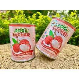Vải ngâm POGI lon 565g