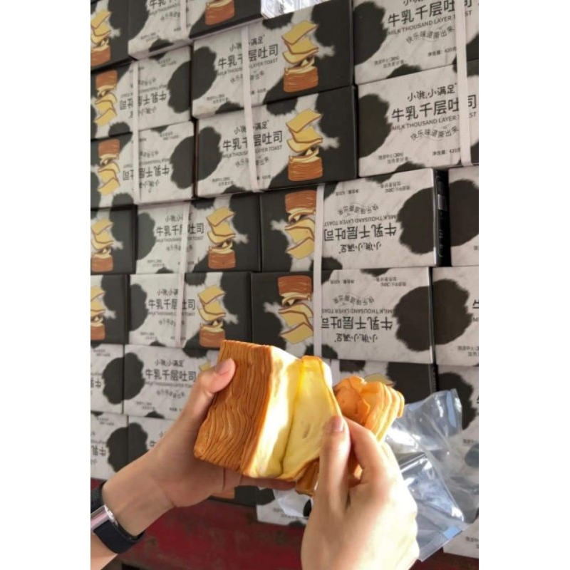 Bánh mì bánh sanwich ngàn lớp thùng 2 hộp cao cấp