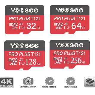 Thẻ Nhớ Yoosee Pro Plus 32GB 64GB 128GB 256GB Chuyên Dụng cho Camera và Điện Thoại - THẺ BÓC MÁY KHÔNG KÈM HÔP