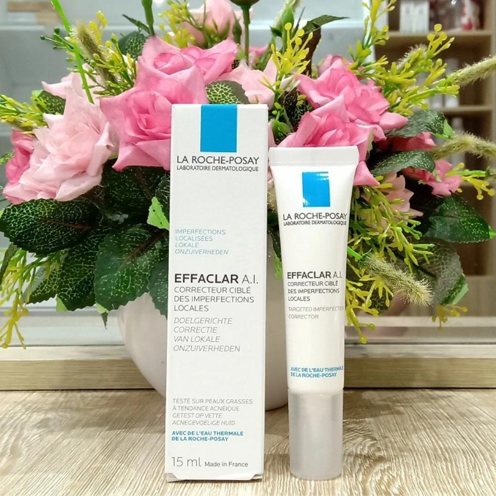 Kem giảm mụn La Roche-Posay Effaclar Duo+ 15 - 40ml dưỡng da thông thoáng lỗ chân lông ngừa thâm mụn