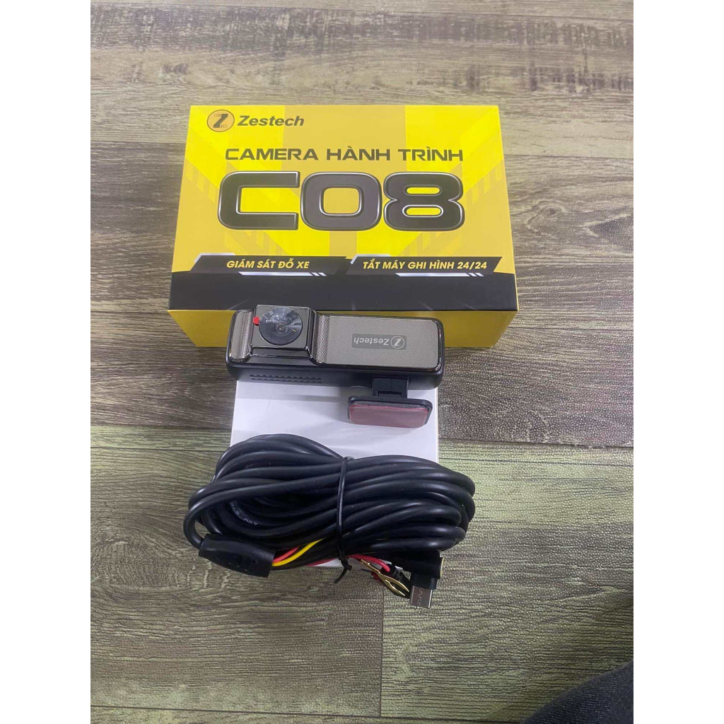 Camera Hành Trình Zestech C08 Tắt Máy Ghi Hình 2k, Nhỏ Gọn