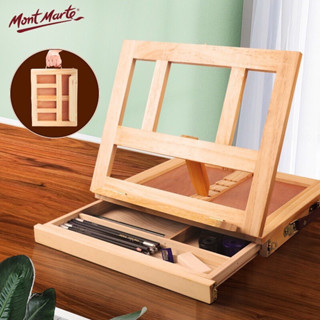 [Kee-art] Giá Vẽ Để Bàn Table Easel with Drawer Mont Marte MEA0023 - Có Ngăn Kéo Đựng Họa Cụ