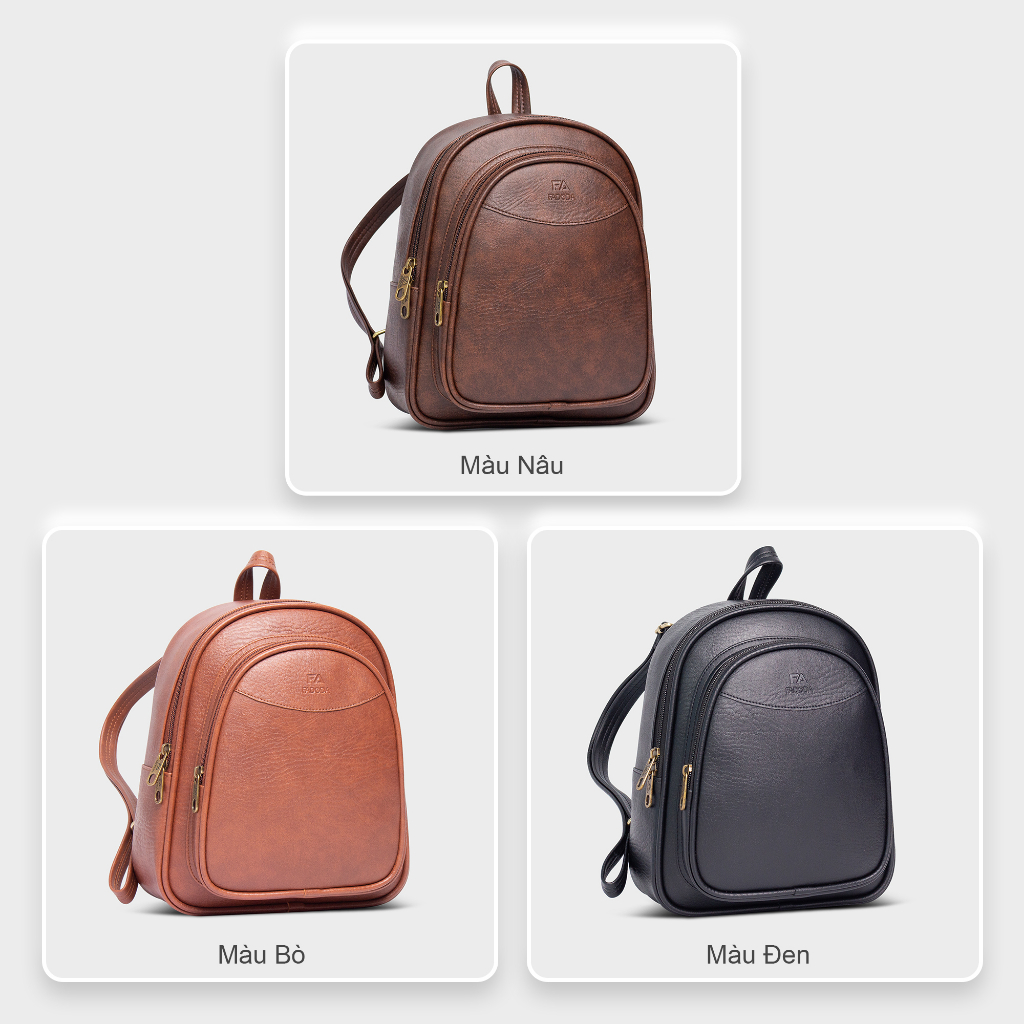 Balo da nữ thời trang FA DO DA FBA6 nhiều màu