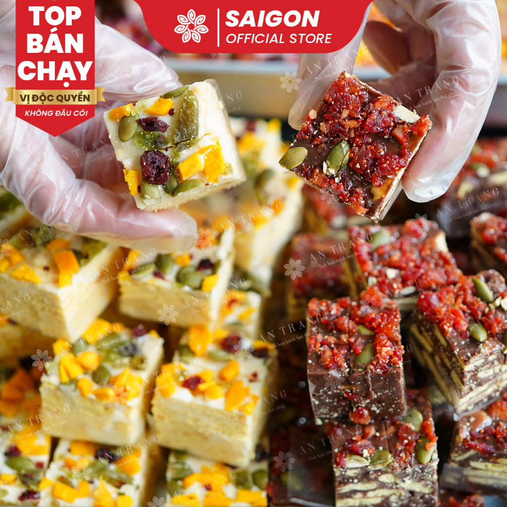 Bánh Bông Tuyết: Tiệc Trà Trái Cây xốp mềm dai dai độc lạ - Nhập mã BEPA95K giảm 95K - HCM