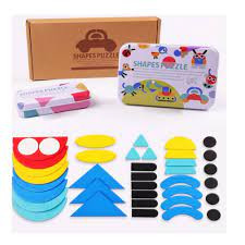 Đồ chơi giáo dục, Ghép Hình Tangram 2D rèn kỹ năng Tư Duy logic cho bé