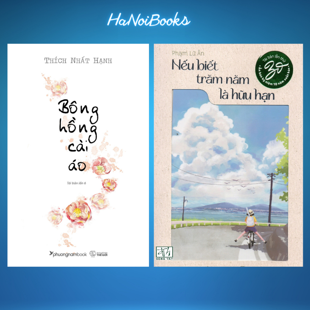 Sách - Combo 2 Cuốn Bông Hồng Cài Áo + Nếu Biết Trăm Năm Là Hữu Hạn