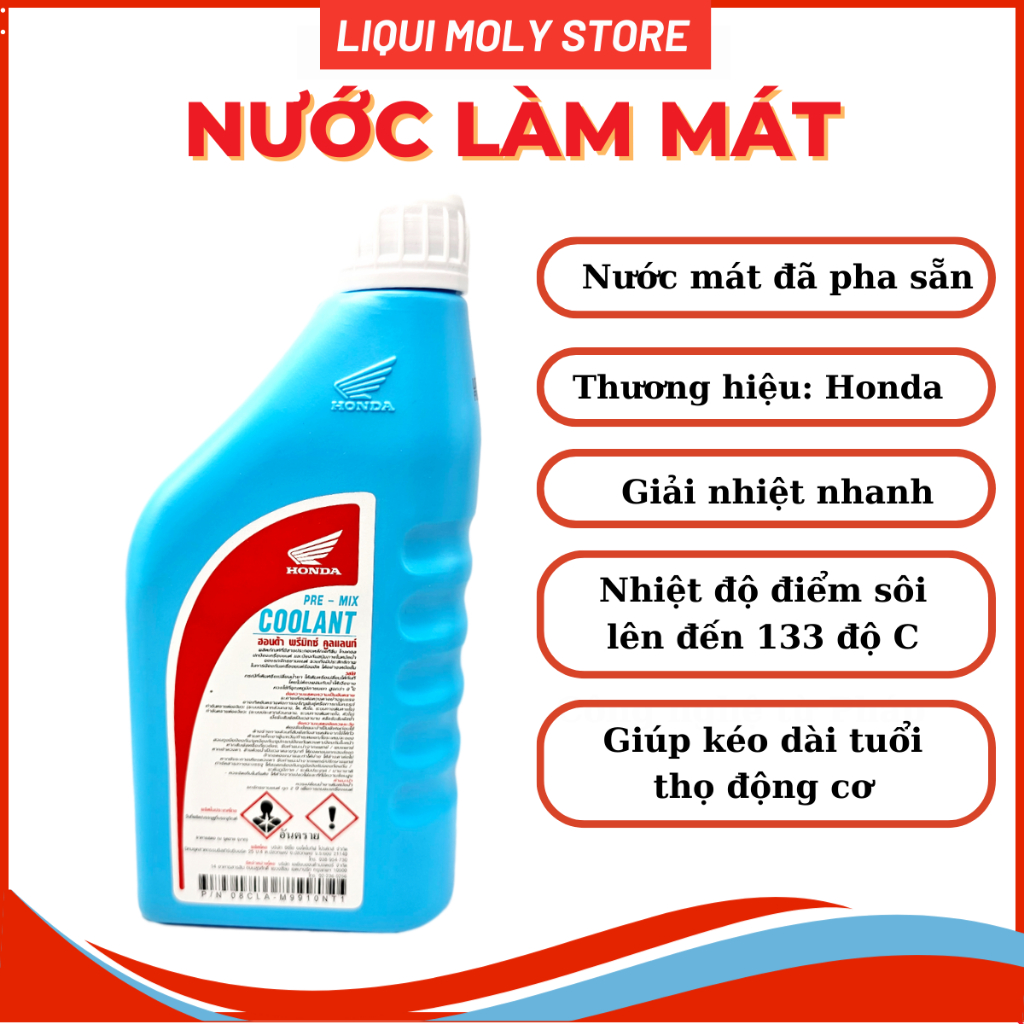 Nước mát (giải nhiệt) Honda chính hãng Thái Lan 500ML, 1L