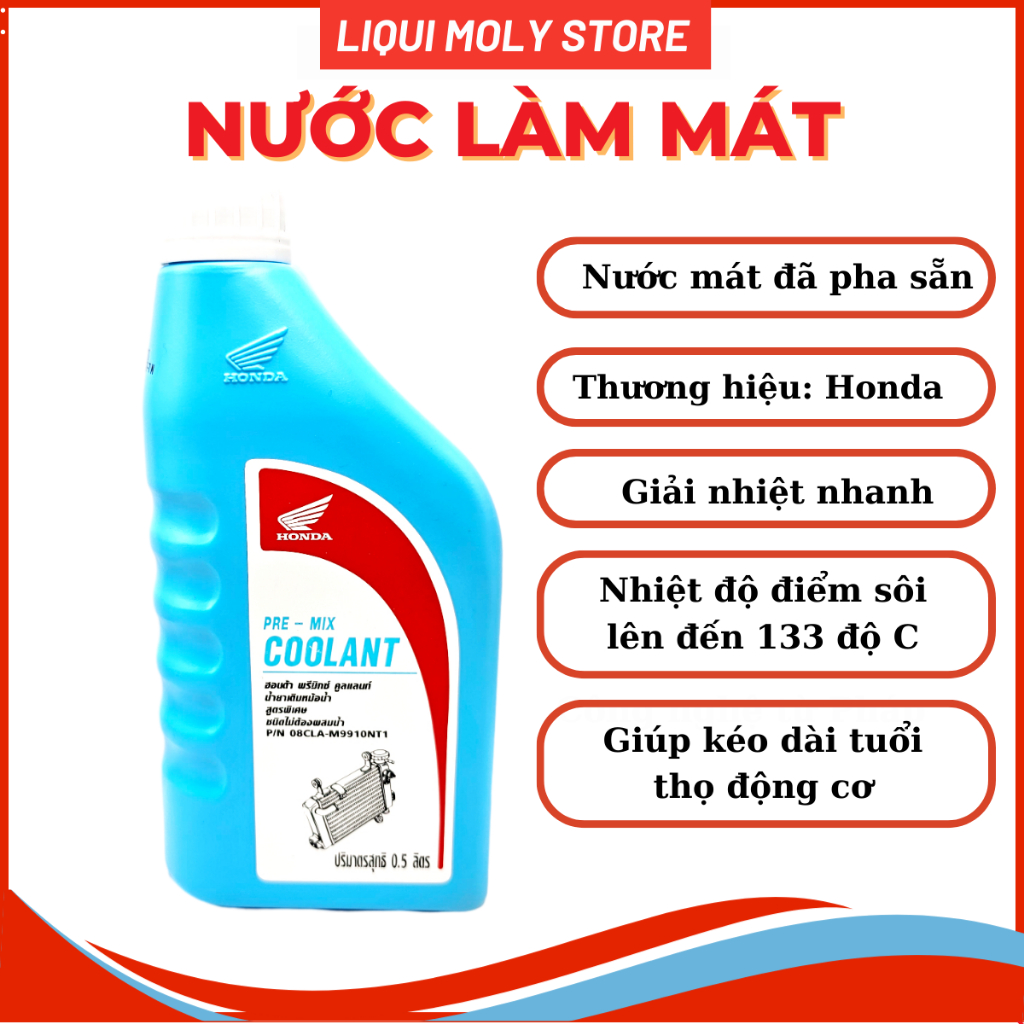 Nước mát  Honda chính hãng Thái Lan 500ML, 1L