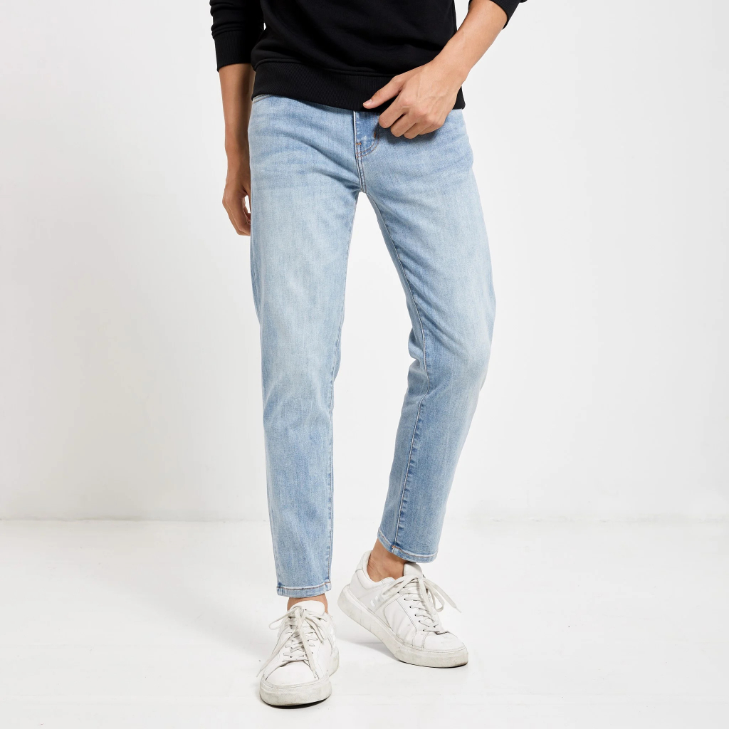 [Mã FADEP2212 giảm 10k đơn từ 99k] Quần Jean Smart Jeans ICONDENIM Blue Mid Wash QJID0118
