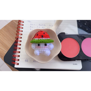 Móc khoá bé nấm kute handmade