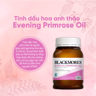 Tinh Dầu Hoa Anh Thảo Evening Primrose Oil Blackmores 125