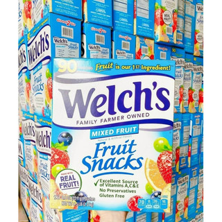 Kẹo dẻo trái cây welch’s 90 gói - mỹ