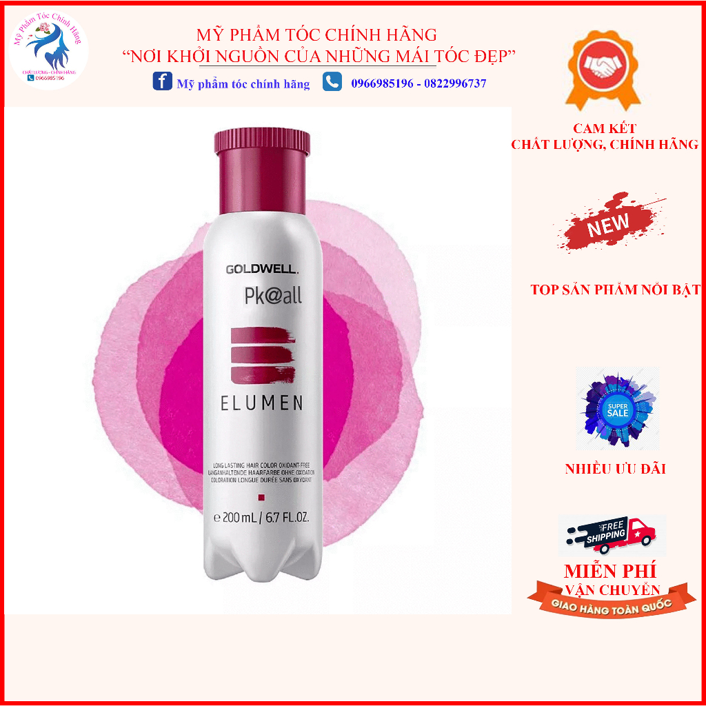 ( ELUMEN GOLDWELL) Thuốc nhuộm phủ bóng cao cấp số 1 thế giới