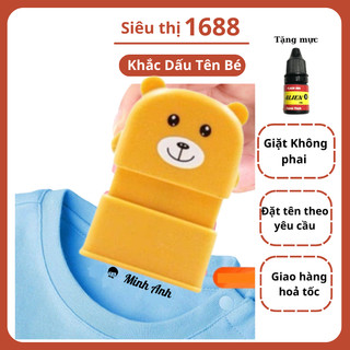 Dấu In Vải | Giặt Không Phai | Dấu + Mực]