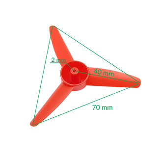 [HCM] Cánh quạt gió 3 lá 80mm