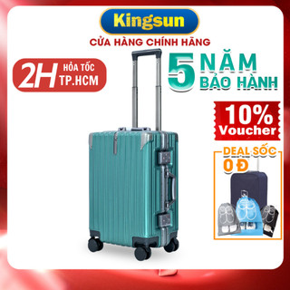 Vali khung nhôm Size 20 vali kéo du lịch  khóa sập L303