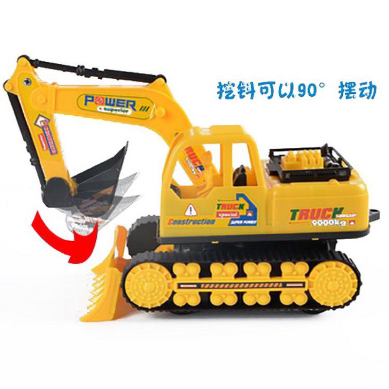 Đồ Chơi Xe Máy Cẩu Size Lớn 35cm Chạy Đà Di Chuyển Linh Hoạt