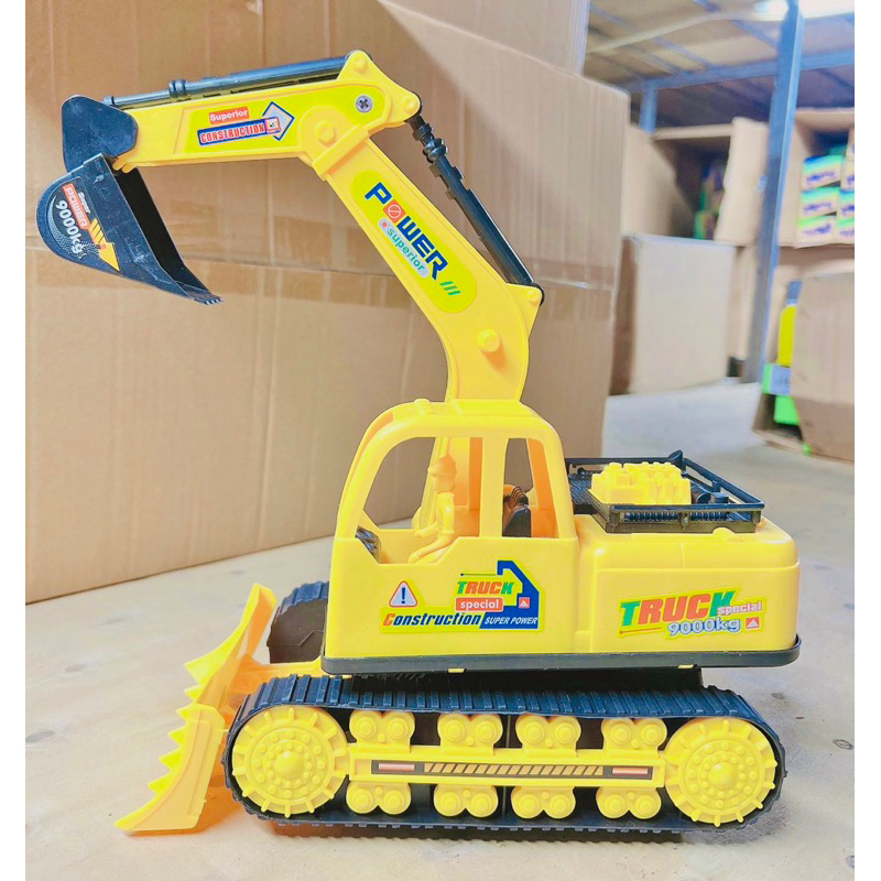 Đồ Chơi Xe Máy Cẩu Size Lớn 35cm Chạy Đà Di Chuyển Linh Hoạt