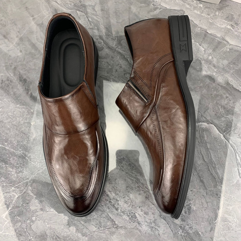 Giày Lười Da Bò Nam Dáng Công Sở AG0291, Mẫu Giày Lười Cao Cấp Phong Cách Phù Hợp Với Mọi Lứa Tuổi