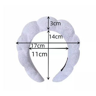 Bờm cài tóc kiểu phồng xinh xắn cho nữ