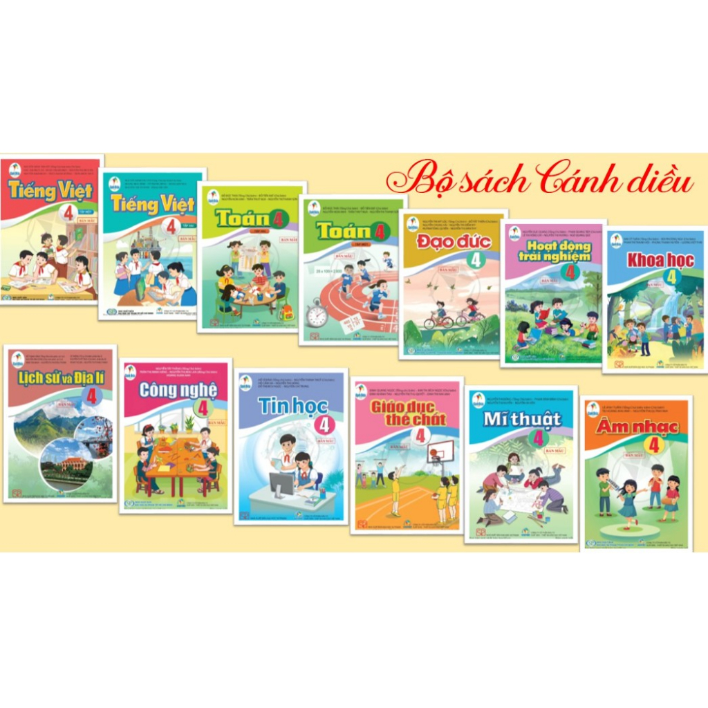 Sách giáo khoa lớp 4 - Cánh diều