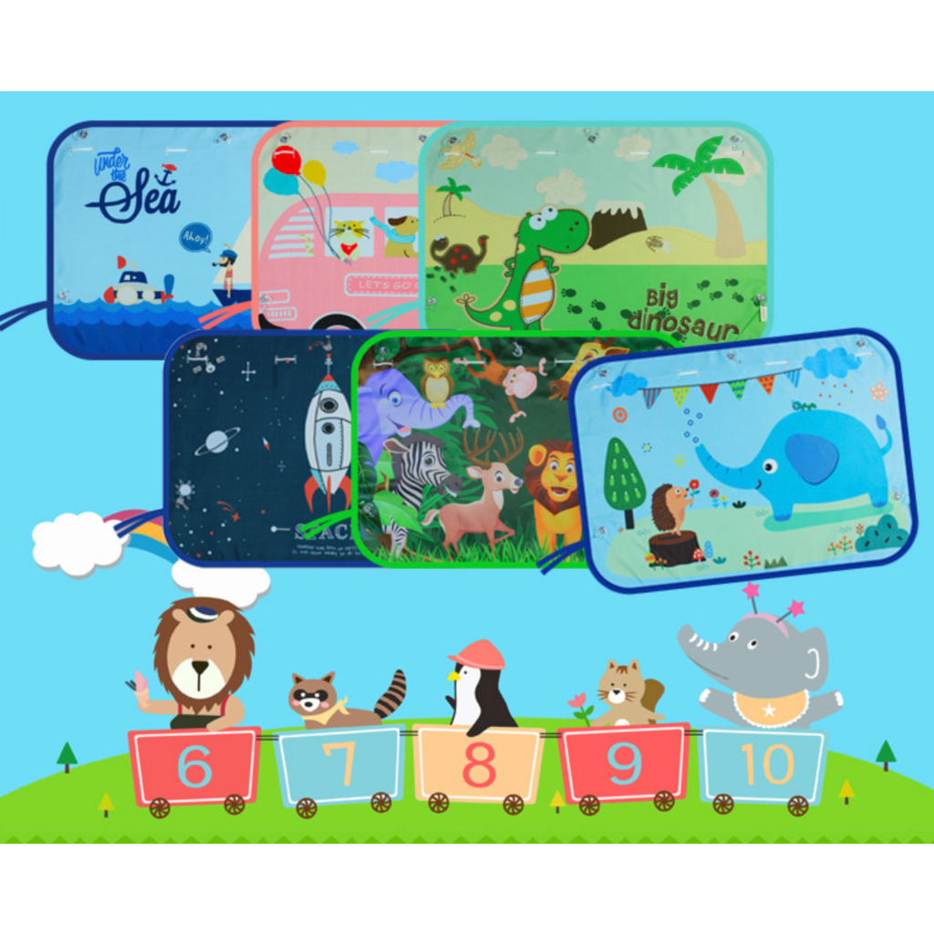 [HCM] Rèm Che Nắng Xe Hơi Bằng Vải Cotton Thêu Họa Tiết Có Giác Hút Gắn ô tô | BigBuy360 - bigbuy360.vn