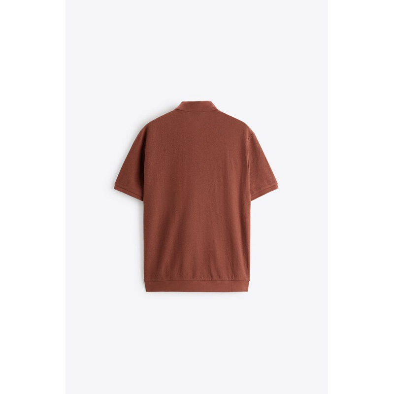 Áo polo ngắn tay Zara authentic size L