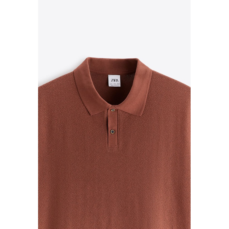 Áo polo ngắn tay Zara authentic size L