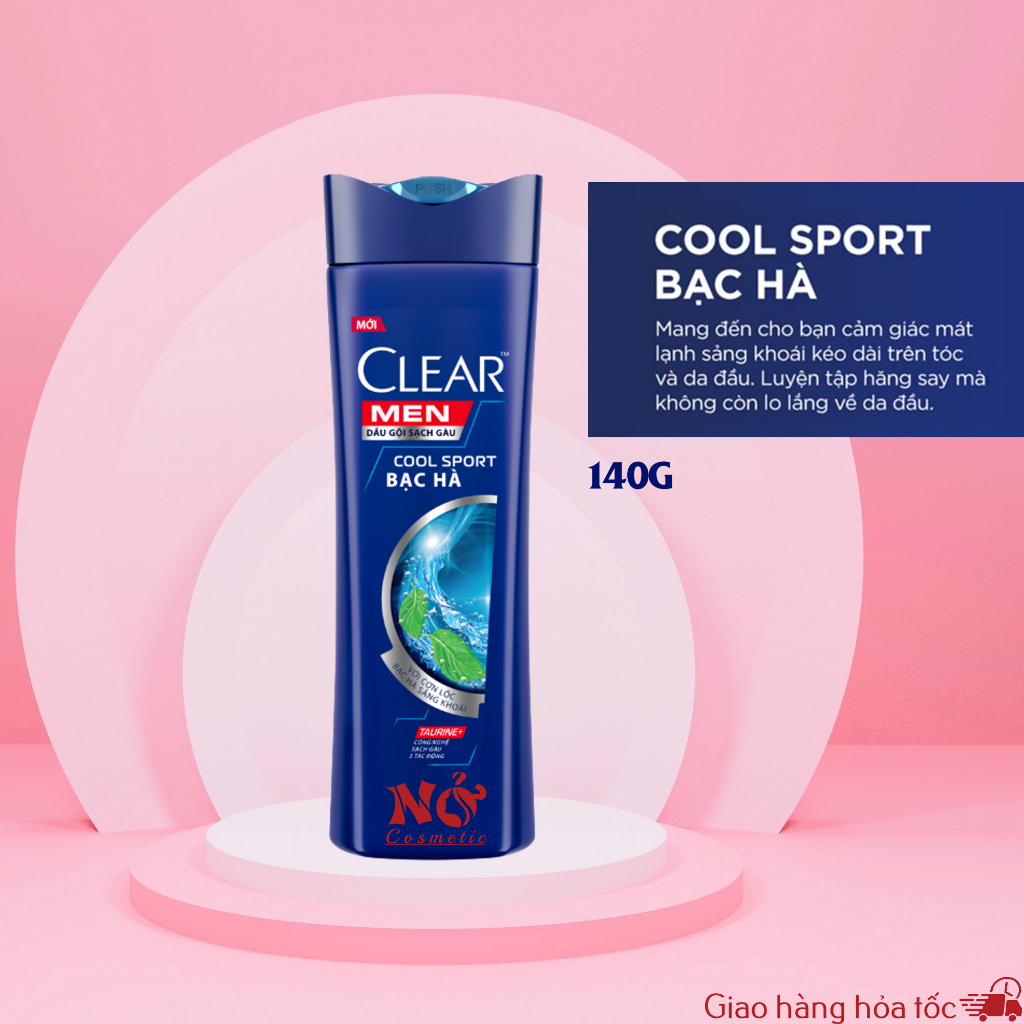 Gội Đầu Clear Men Deep Cleanse Than Hoạt Tính Đánh Bay Gàu, Ngứa Và Dưỡng Tóc Khỏi Khói Bụi