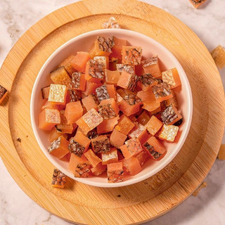 Gói 1kg cá hồi viên sấy khô cho cún