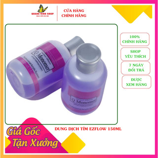 Dung dịch tím Ezflow chính hãng - Nước đắp bột móng tay, nặn hoa chuyên dụng ngành nail