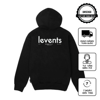 Áo Hoodie LEVENTS Mini Logo,Hoodie Bassic nam nữ