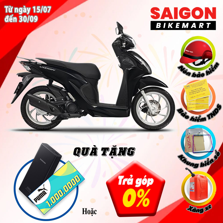 Xe Máy Honda Vision Tiêu Chuẩn 110cc 2023 CFV05