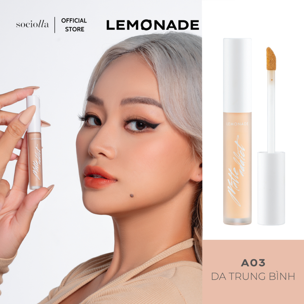 Che Khuyết Điểm Lemonade Matte Addict Concealer